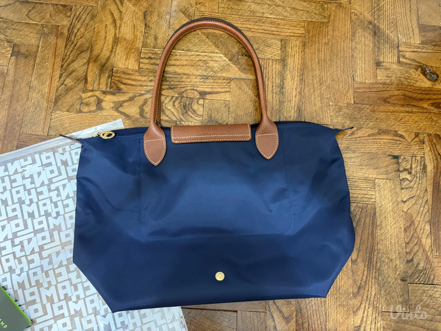 Nova Longchamp Le Pliage M torba teget