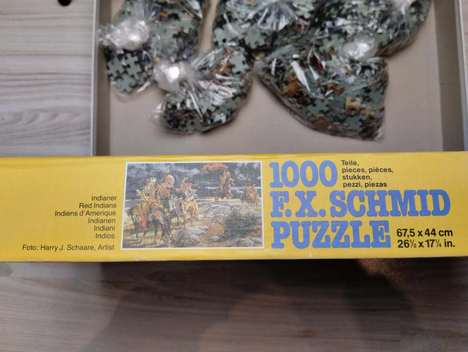 Vintage Puzzle 1000 kom. - Indianci