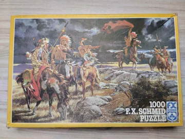 Vintage Puzzle 1000 kom. - Indianci