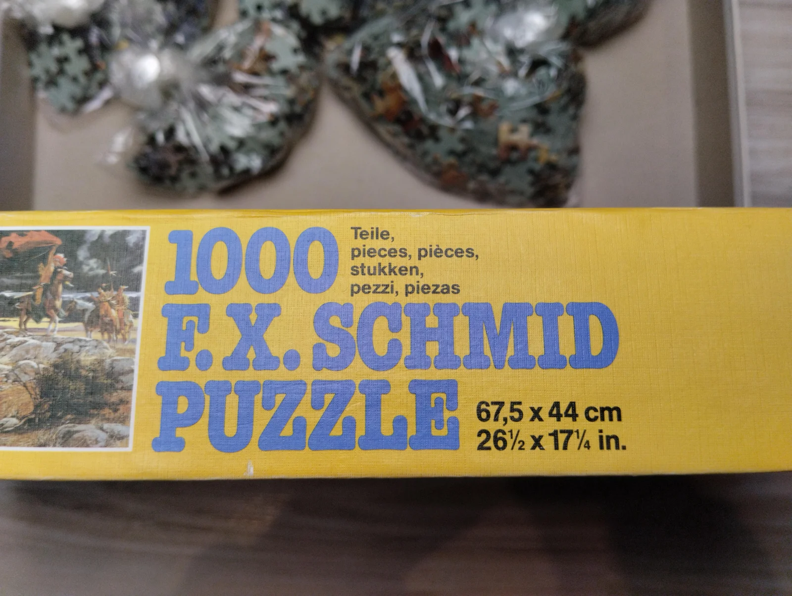 Vintage Puzzle 1000 kom. - Indianci