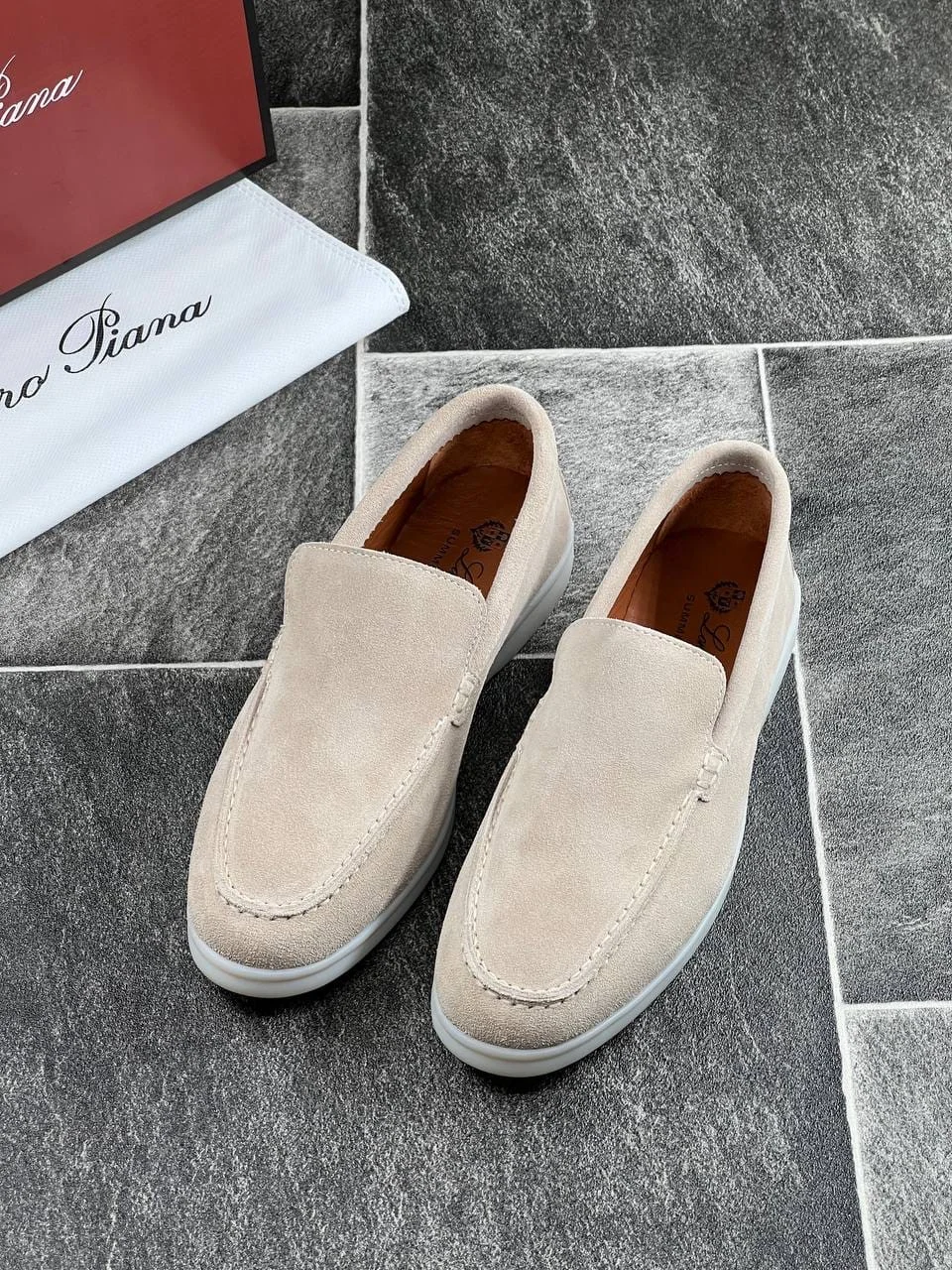 Loro Piana mokasine od 100% kože