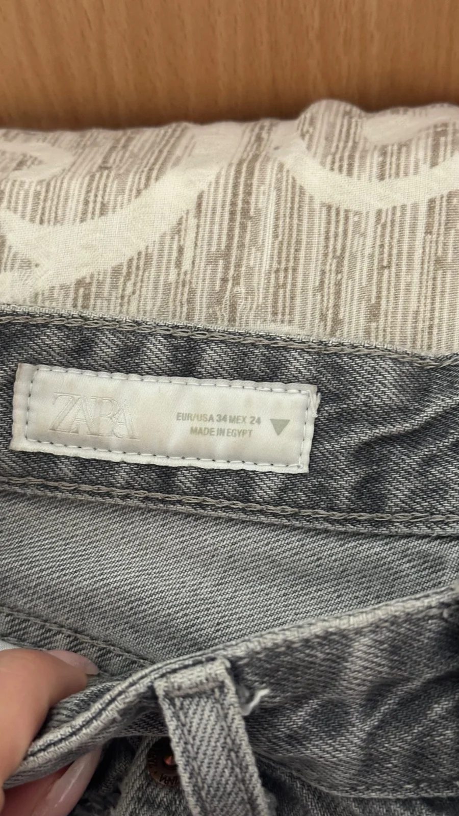 Zara farmerke wide leg high waist