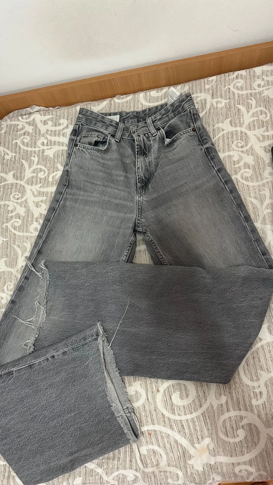 Zara farmerke wide leg high waist