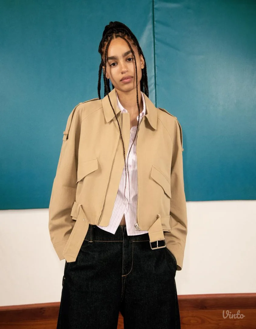 Bershka trench mantil jaknica