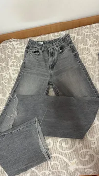 Zara farmerke wide leg high waist