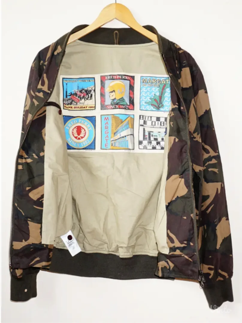 Fred Perry x Paddy Smith bomber jakna