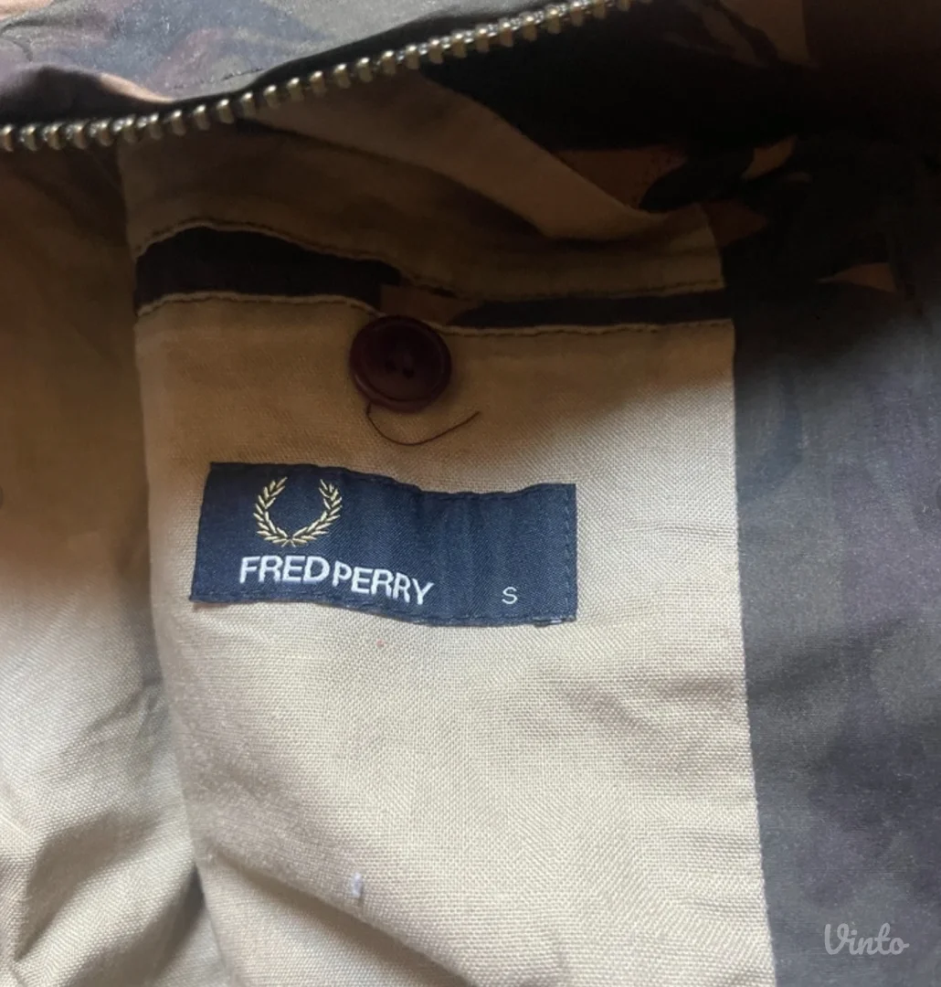 Fred Perry x Paddy Smith bomber jakna