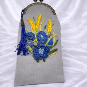 Unikatne ručno rađene vezene futrole za naočare / torbice