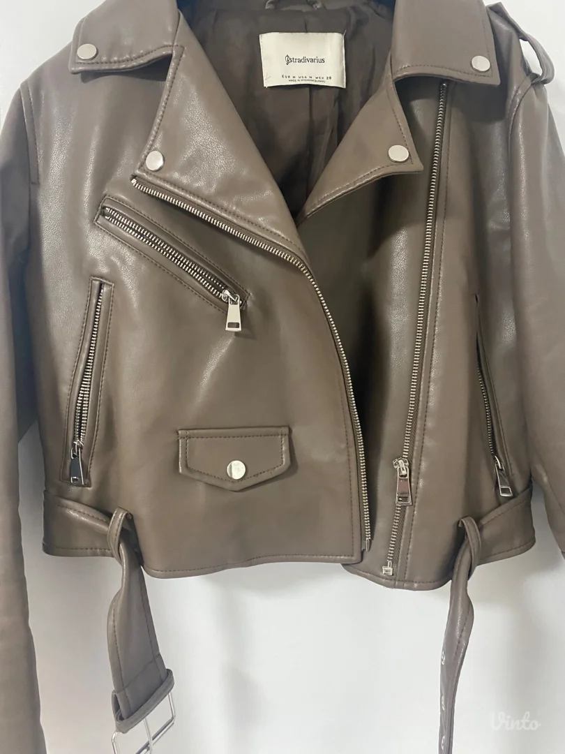 Stradivarius kozna jakna