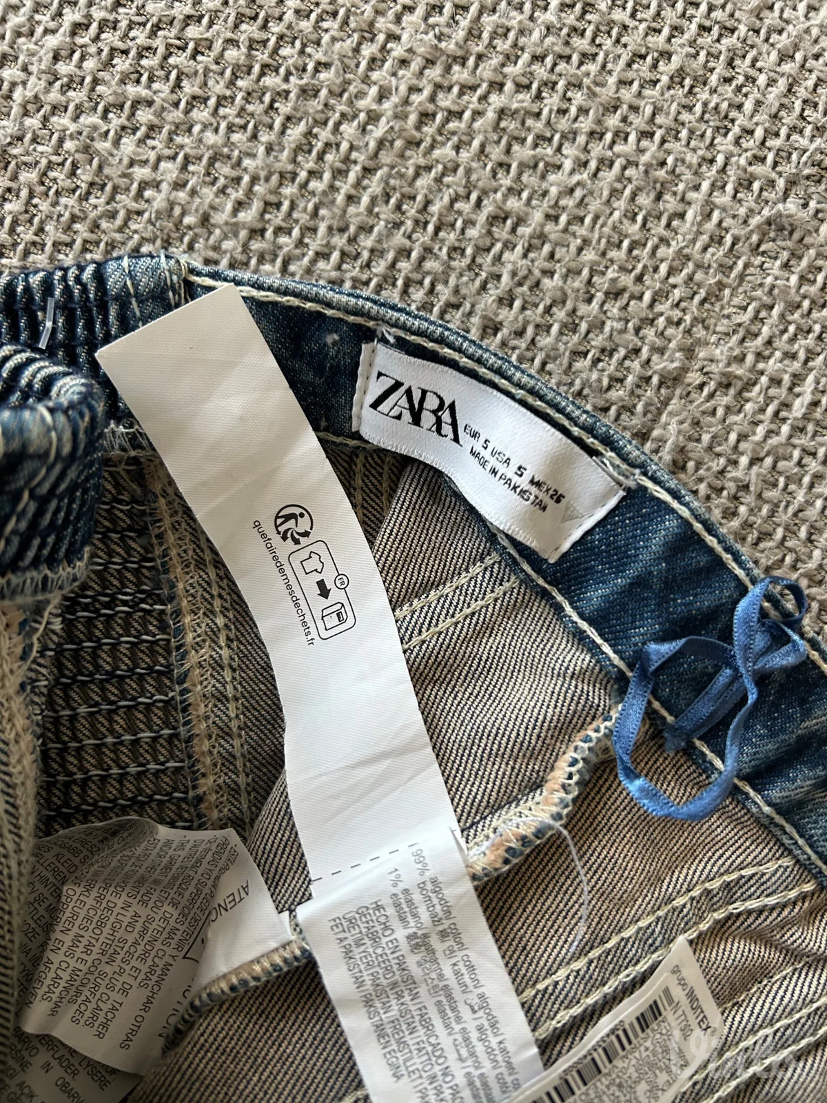 NOVO Zara teksas korset S