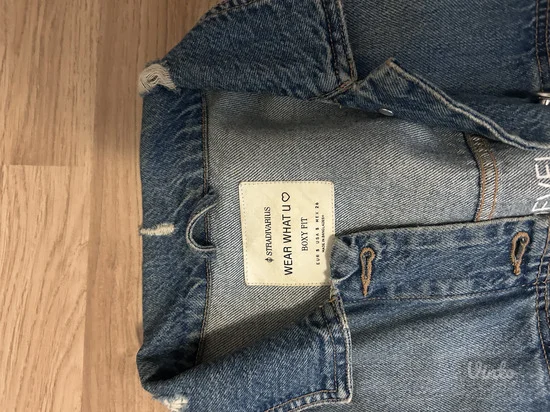 Stradivarius teksas jakna M