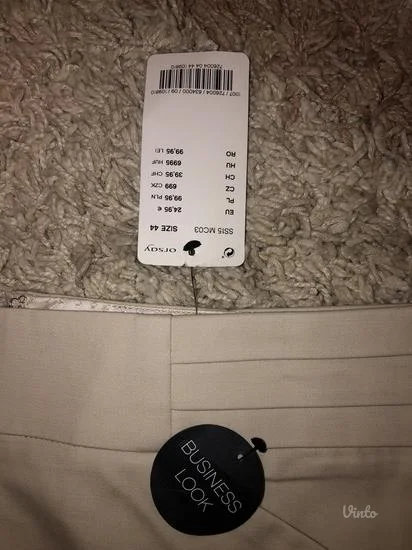 NOVO Orsay bež suknja 40