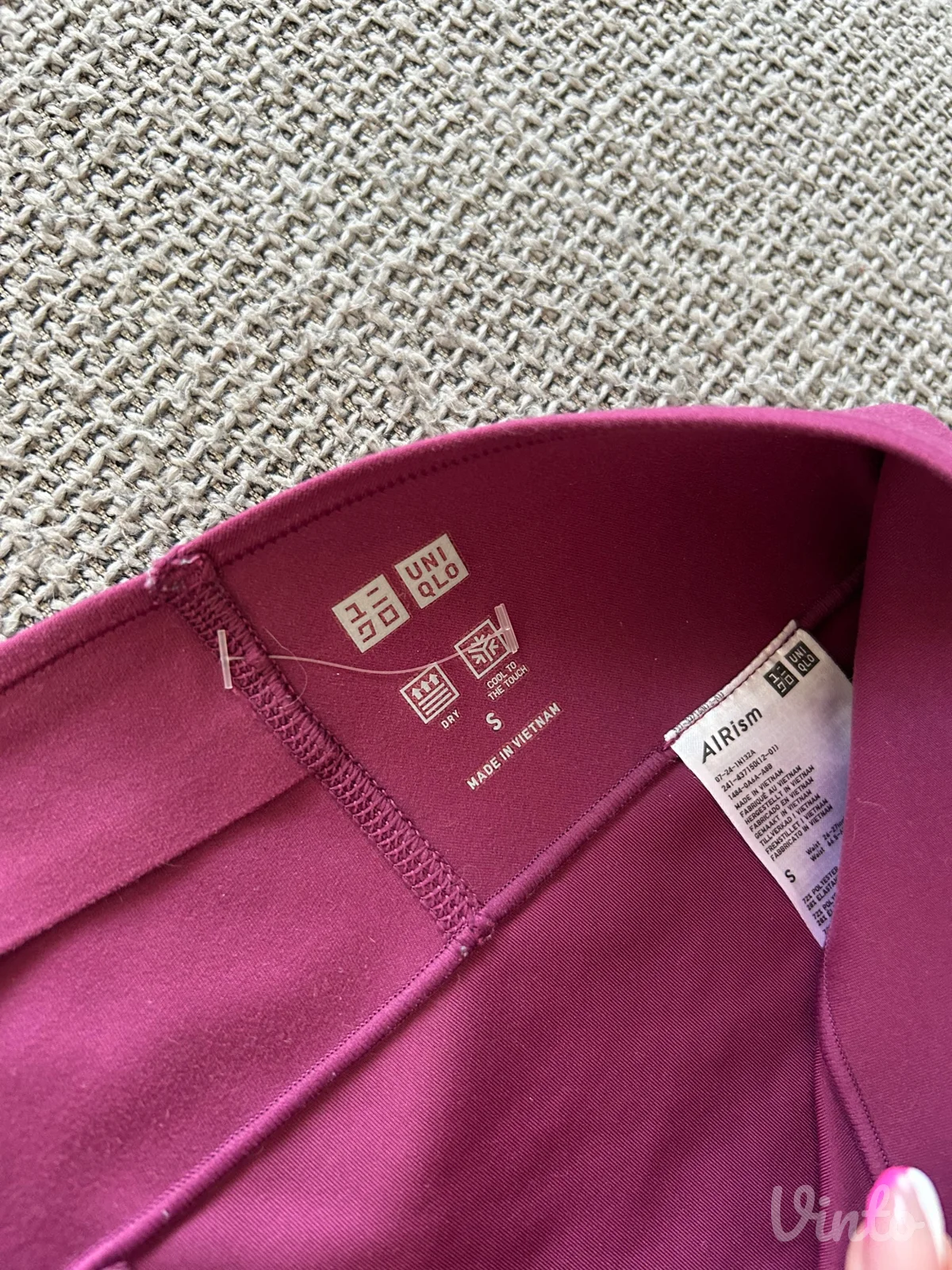 NOVO Uniqlo roze biciklističke S