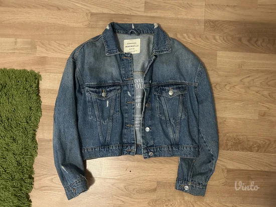 Stradivarius teksas jakna M