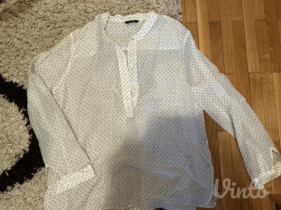 NOVO Massimo dutti bela košulja L