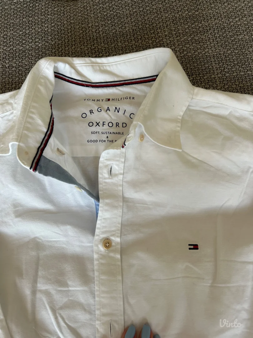 NOVO Tommy hilfiger bela muška košulja M