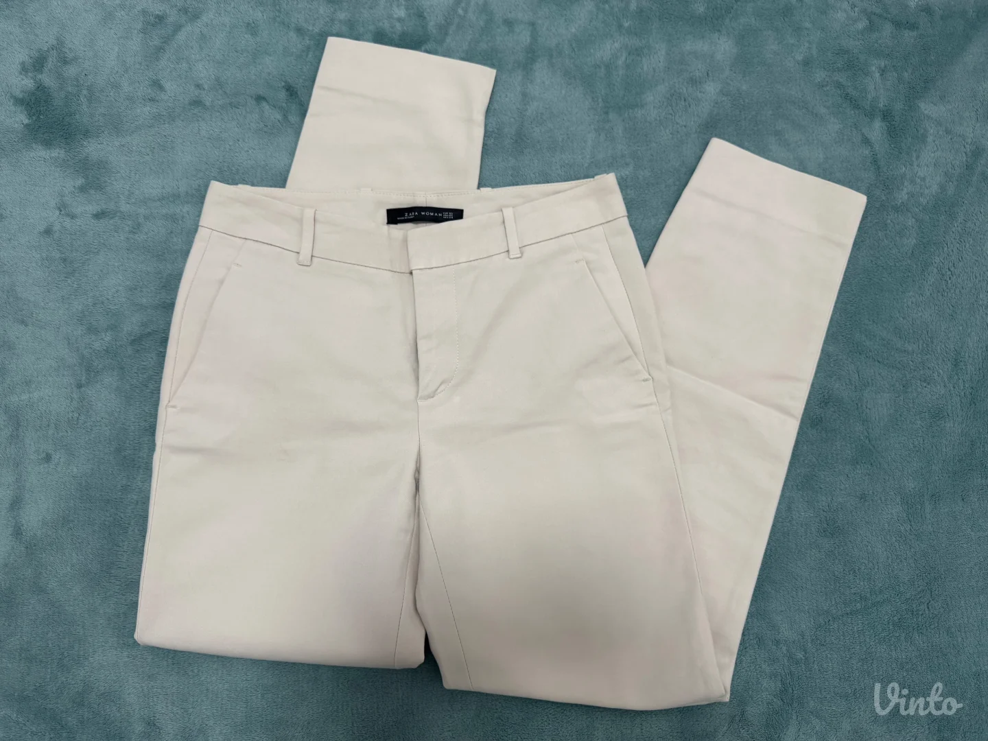 ZARA Woman - krem pantalone✨