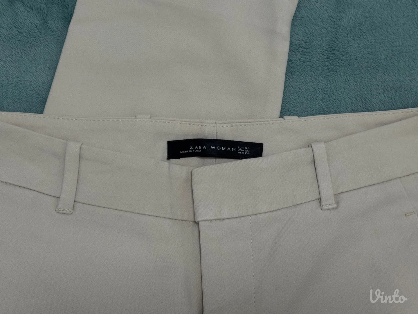 ZARA Woman - krem pantalone✨