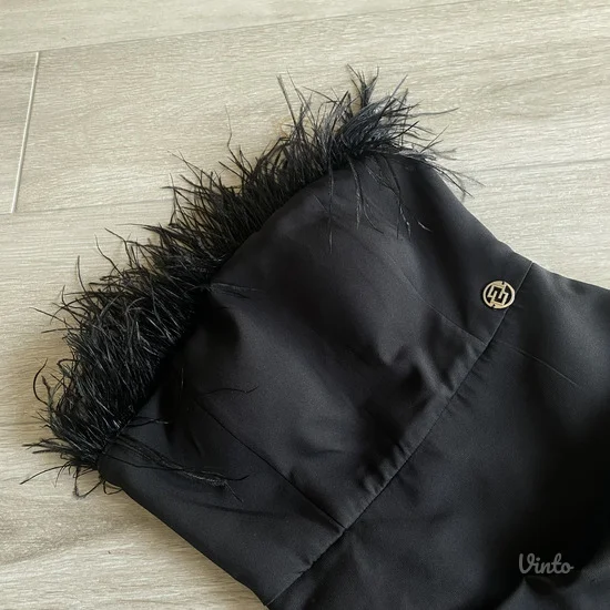 Butik13 haljina sa perjem