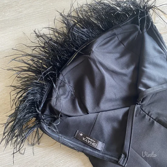 Butik13 haljina sa perjem