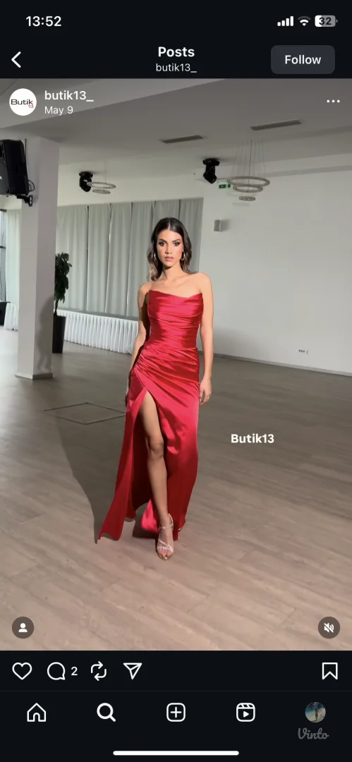 Butik13 duga korset haljina