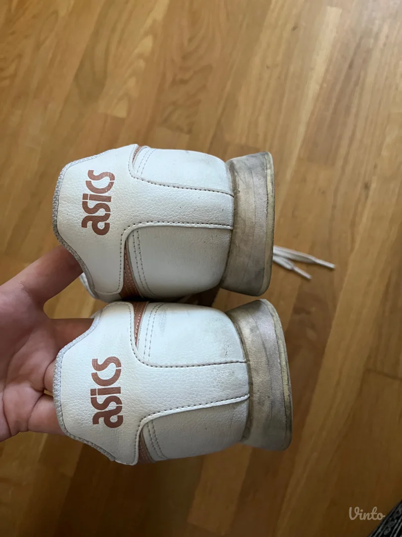 asics bele patike