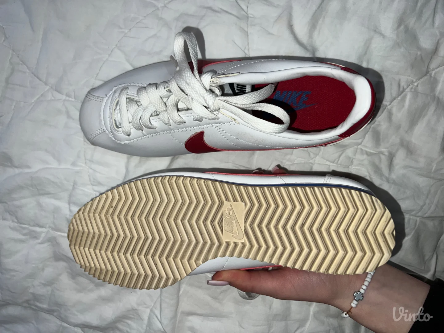 Nike Cortez Classic Leather white/red