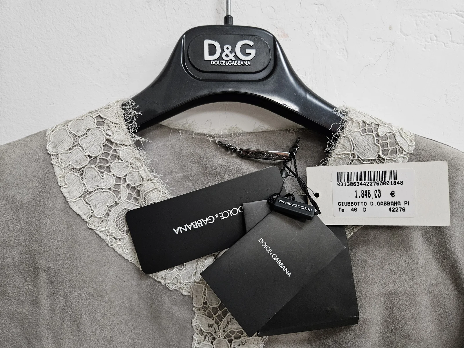 Dolce Gabbana kozni blejzer-jakna(100%Original)