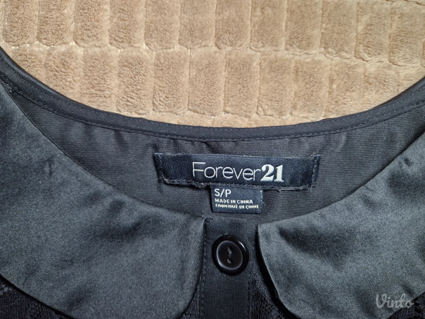 Crna ženska haljina Forever 21