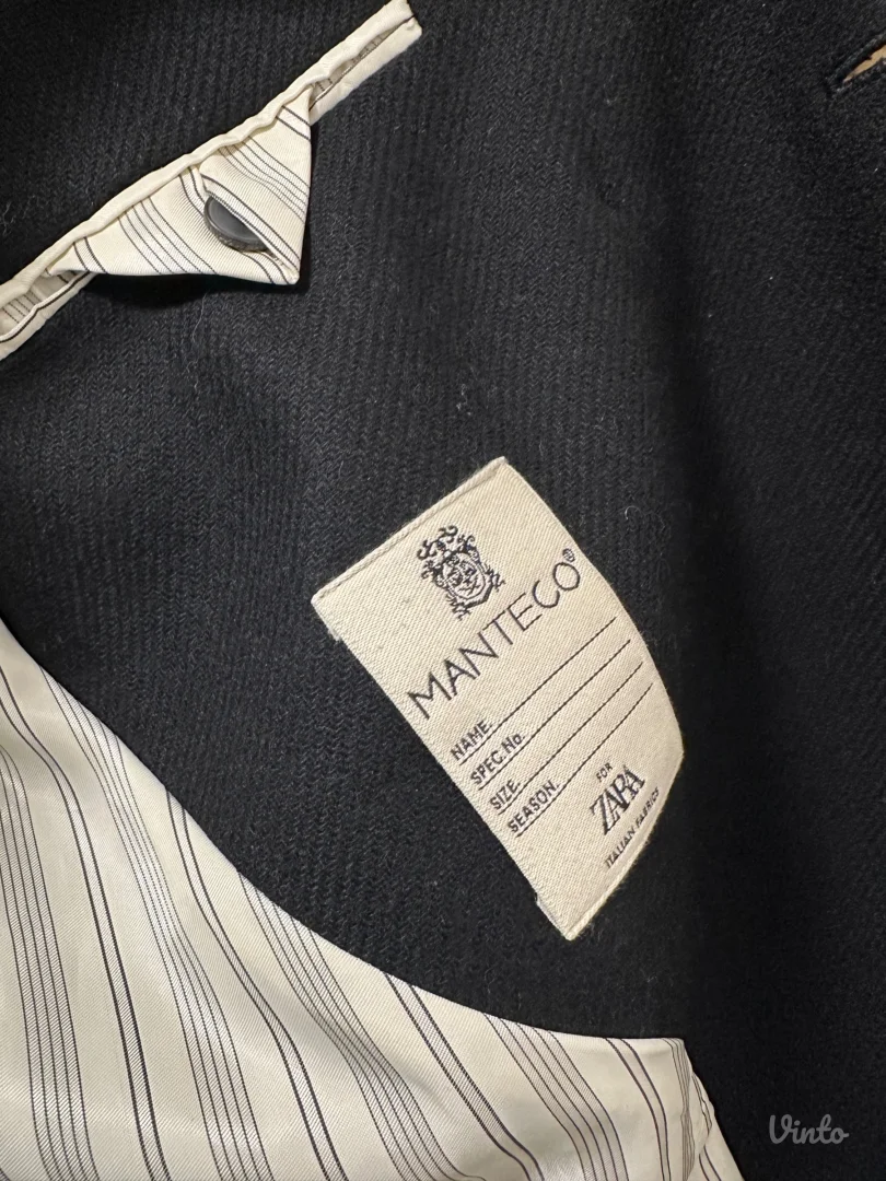 Zara Manteco kaput 75%vuna - kao nov