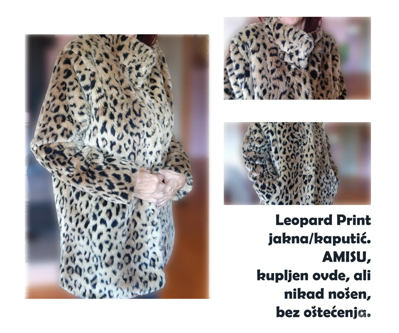 Leopard print Kaput - bundica