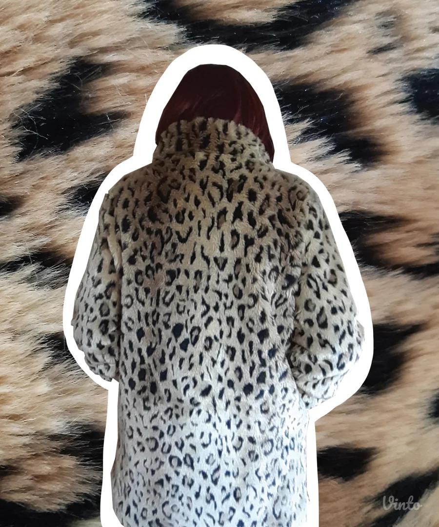 Leopard print Kaput - bundica