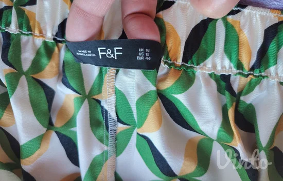 F&F viskozne palazzo pantalone XL (44)