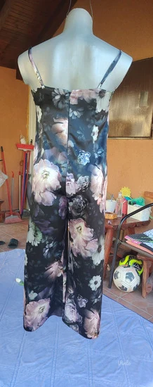 ASOS satenski kombinezon šire nogavice