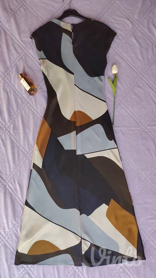 ZARA nova satenska maksi haljina S (može i M)
