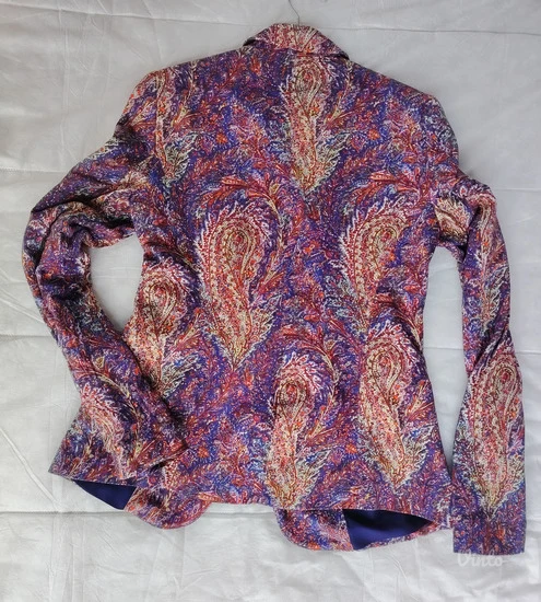 ZARA BASIC Paisley blejzer od viskoze M