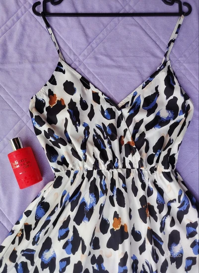 SHEIN atraktivna animal print haljinica S M- NOVO