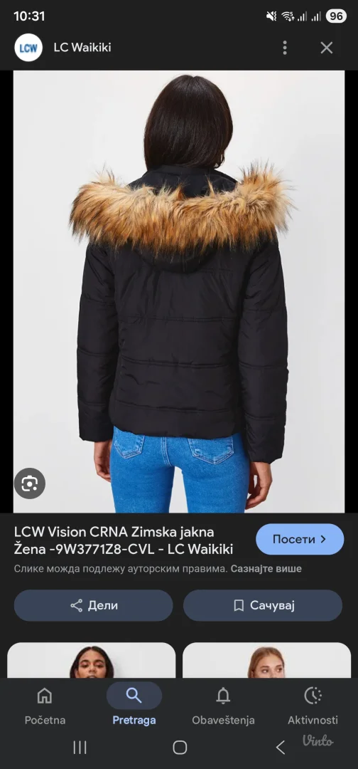 LCW ženska zimska jakna