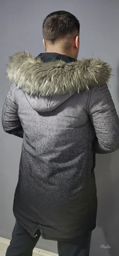 Nova muška zimska jakna sa krznom 🩶