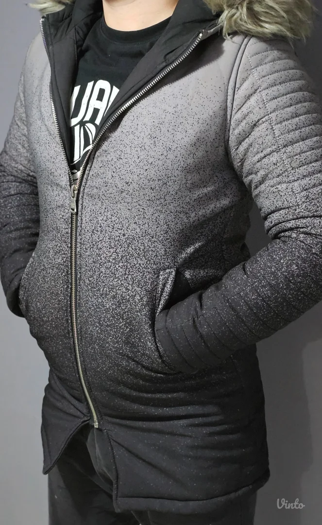 Nova muška zimska jakna sa krznom 🩶