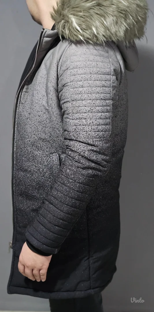 Nova muška zimska jakna sa krznom 🩶