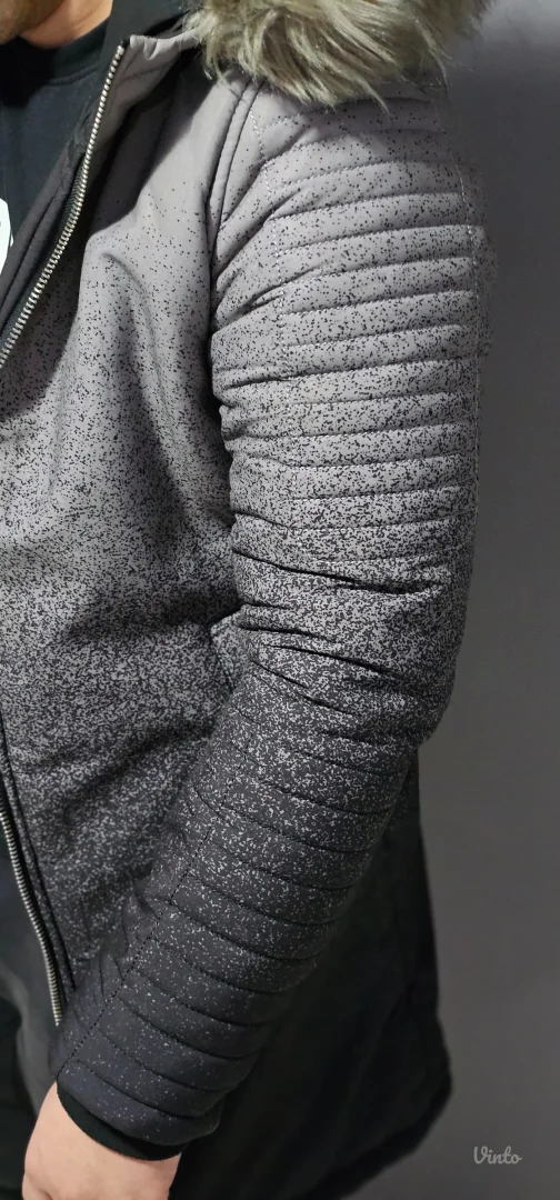 Nova muška zimska jakna sa krznom 🩶