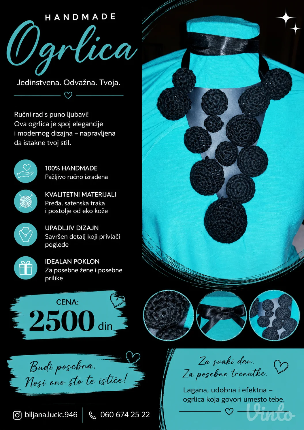 Handmade ogrlica