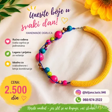 Handmade ogrlica