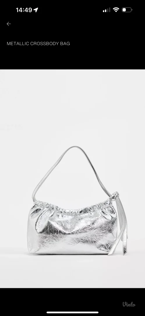 Srebrna Zara torba - Nova