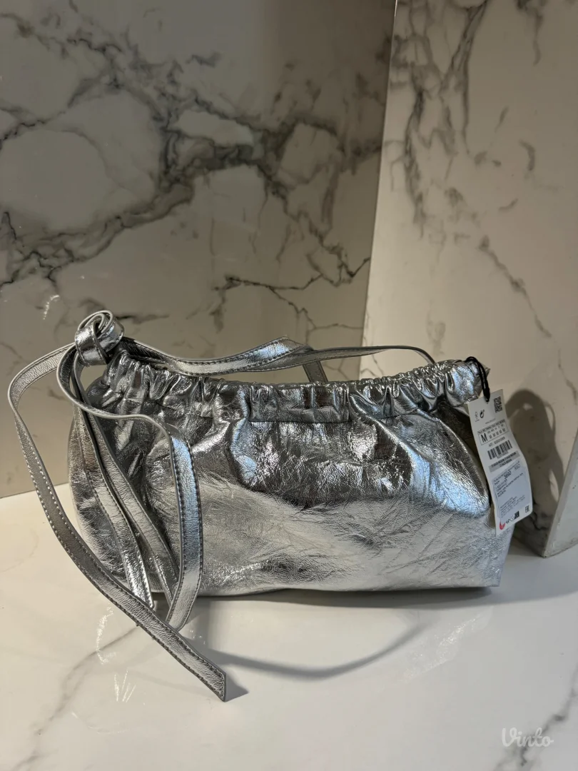 Srebrna Zara torba - Nova