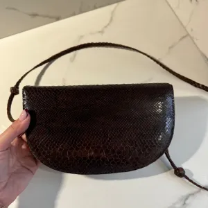 Vintage torbica od prave zmijske koze