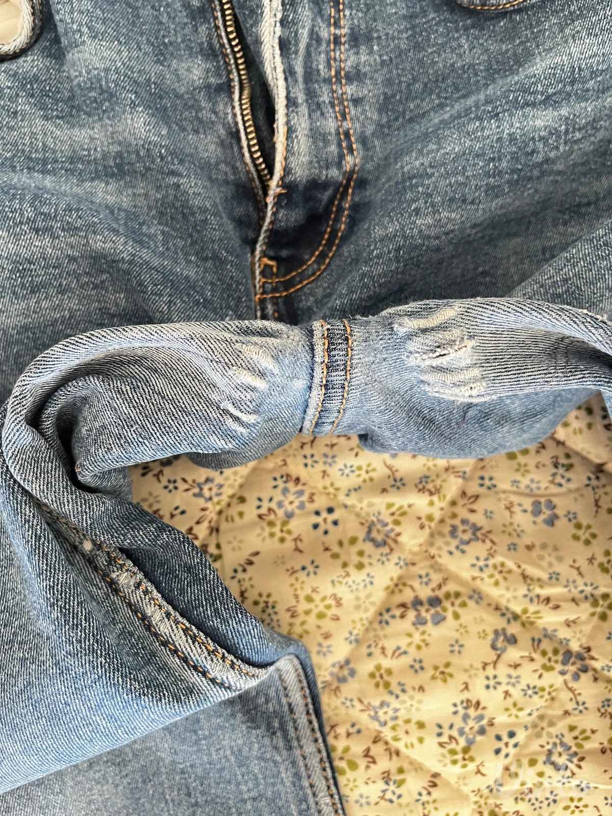 Zara - High Waist Farmerke