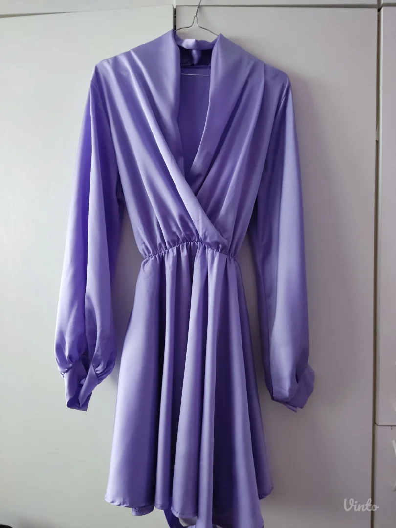 Satenska haljina vel.M