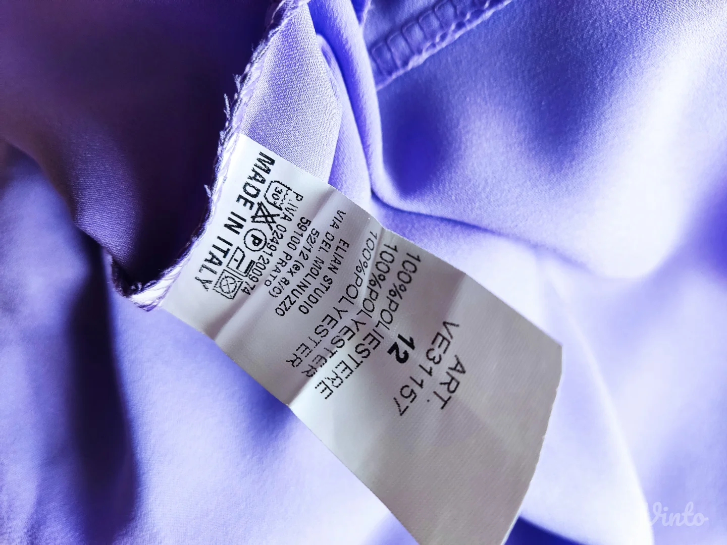 Satenska haljina vel.M